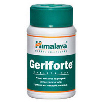 Герифорте: иммунитет и оздоровление организма, 100 таб., производитель "Хималая", Geriforte, 100 tabs., Himalaya