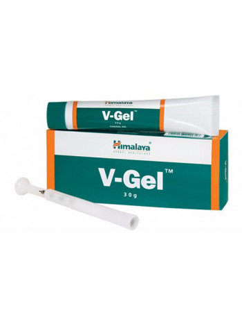 Вагинальный гель "Ви-Гель", 30 г, производитель "Хималая", V-Gel, 30 g, Himalaya