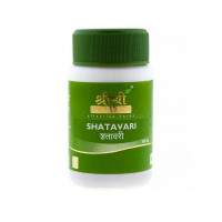 Шатавари 500 мг, 60 таб., производитель "Шри Шри Аюрведа", Shatavari 500 mg, 60 tabs., Sri Sri Ayurveda
