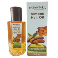 Масло для волос "Миндаль", 100 мл, производитель "Патанджали", Almond Hair Oil, 100 ml, Patanjali