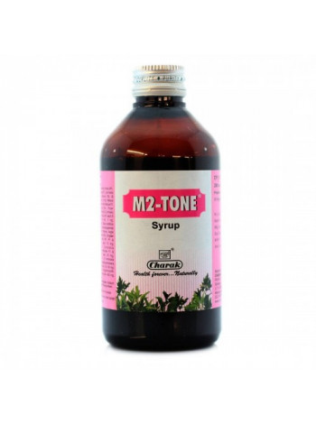  M2-Tone Charak Syrup 200 ml. Аюрведа сироп при дисфункциональных маточных кровотечених.