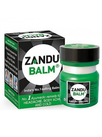 Бальзам Занду: обезболивающий и разогревающий, 8 мл, производитель "Занду", Zandu Balm, 8 ml, Zandu