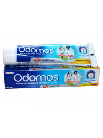 Антимоскитный крем "Одомос", 50 г, производитель "Дабур", Odomos, 50 g, Dabur