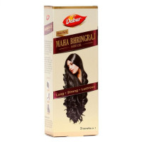 Масло для волос Махабрингарадж, 100 мл, производитель "Дабур", Mahabringaraj Oil, 100 ml, Dabur