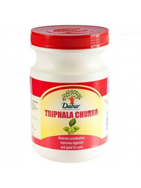 Трифала Чурна, 500 г, производитель "Дабур", Triphala Churna, 500 g Dabur