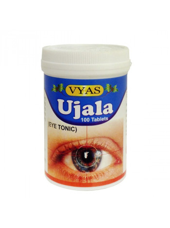 Таблетки для зрения Уджала, 100 таб., производитель "Вьяс", Ujala, 100 tabs., Vyas