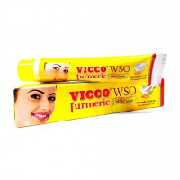 Крем с куркумой "Турмерик", 30 г, производитель "ВИККО", Turmeric WSO Skin Cream, 30 g, VICCO