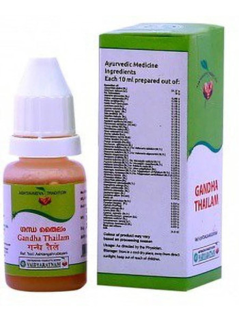 Гандха Тайлам Вайдьяратнам 10 мл: эффективное средство от боли Гандха Тайлам Вайдьяратнам 10 мл: эффективное средство от боли