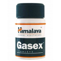 Газекс: для пищеварительной системы, 100 таб., производитель "Хималая", Gasex, 100 tabs., Himalaya
