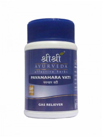 Паванахара Вати 500 мг: для пищеварения, 60 таб., производитель "Шри Шри Аюрведа", Pavanahara Vati 500 mg, 60 tabs., Sri Sri Ayurveda