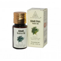 Эфирное масло для ароматерапии "Чайное дерево", 10 мл, производитель "Кхади", Essential Oil "Teatree", Diffuser & Aroma Therapy, 10 ml, Khadi