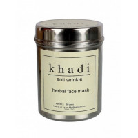 Маска для лица против морщин, 50 г, производитель "Кхади", Face Mask Anti Wrinkle, 50 g, Khadi