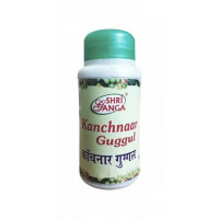 Канчнар Гуггул: очищение лимфатической системы, 100 г, производитель "Шри Ганга", Kanchnar Guggul, 100 g, Sri Ganga Pharmacy