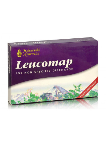 Лейкомап: мочеполовая и репродуктивная система, 60 кап., производитель "Махариши Аюрведа", Leucomap, 60 caps., Maharishi Ayurveda
