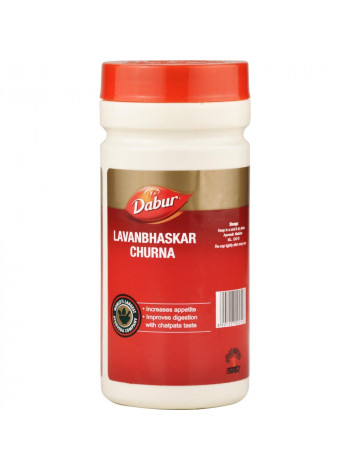 Лаванбаскар Чурна: для пищеварения, 60 г, производитель "Дабур", Lavanbhaskar Churna, 60 g, Dabur