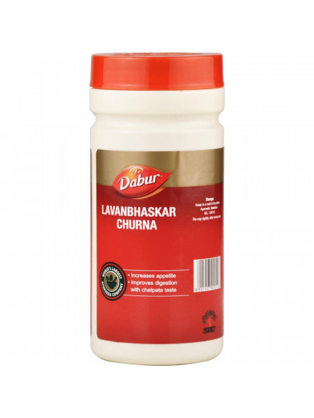 Лаванбаскар Чурна: для пищеварения, 60 г, производитель "Дабур", Lavanbhaskar Churna, 60 g, Dabur