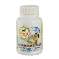 Ангаракшак Чурна: лечение кожных заболеваний, 100 г, производитель "Гомата", Angarakshak powder, 100 g, Gomata Products