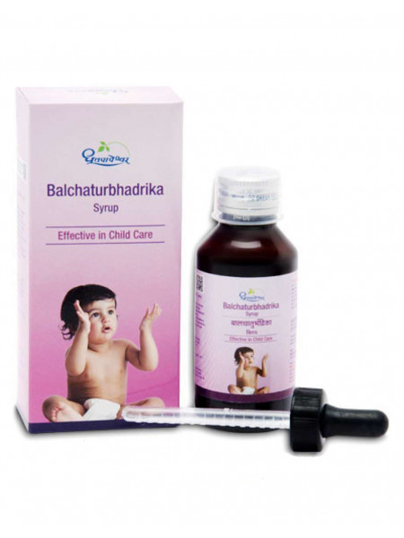 Сироп для детей "Балчатурбхадрика", 100 мл, производитель "Дхутапапешвар", Balchaturbhadrika Syrup, 100 ml, Dhootapapeshwar