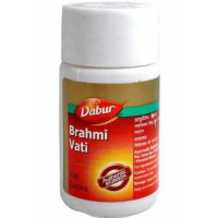 Брахми Вати: тоник для мозга, 40 таб., производитель "Дабур", Brahmi Vati , 40 tabs., Dabur