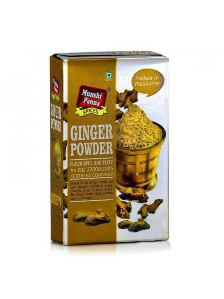 Имбирь молотый, 100 г, производитель "Мунши Панна", Ginger Powder, 100 g, Munshi Panna