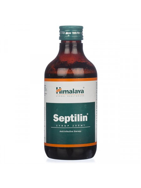 Сироп "Септилин", 200 мл, производитель "Хималая", Septilin Syrop, 200 ml, Himalaya