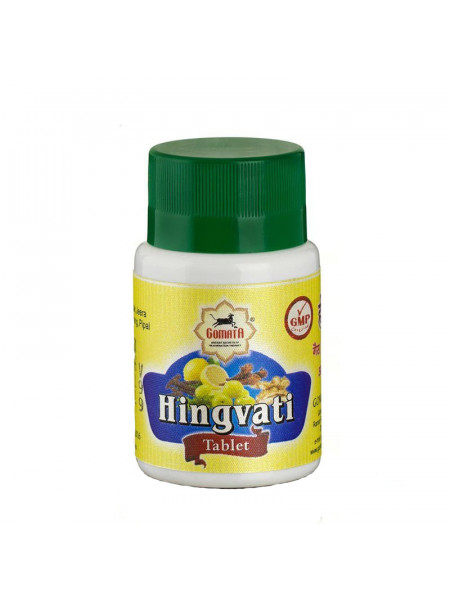 Хингвати: лечение ЖКТ, 60 таб., производитель "Гомата", Hingvati, 60 tabs., Gomata Products