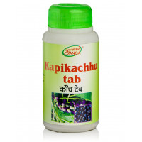 Капикачху: стимулятор репродуктивной системы, 120 таб., производитель "Шри Ганга", Kapikachhu Tab, 120 tabs., Sri Ganga Pharmacy