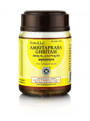 Амритпраш Гритам, 200 г, производитель "Коттаккал Аюрведа", Amritaprasa Ghritam, 200 g, Kottakkal Ayurveda