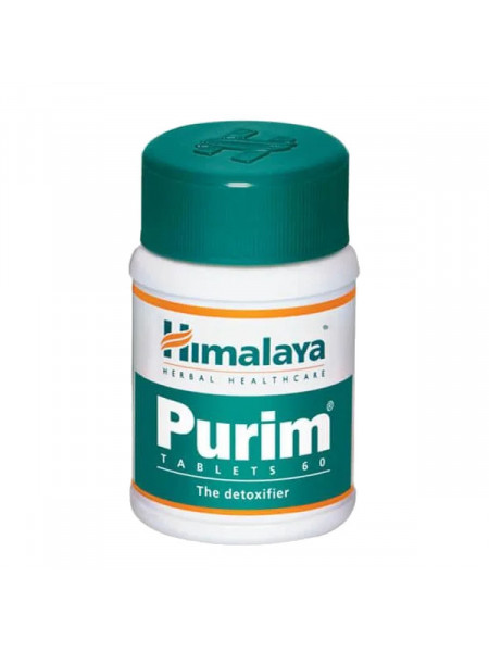 Пурим: здоровье кожи, 60 таб., производитель "Хималая", Purim, 60 tabs., Himalaya