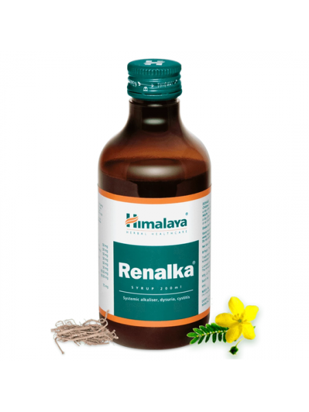 Сироп Реналка: лечение почек и мочеполовой системы, 100 мл, производитель "Хималая", Renalka Syrup, 100 ml, Himalaya