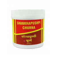 Тоник для мозга Шанкхапушпи Чурна, 100 г, производитель "Вьяс", Shankapushpi Churna, 100 g, Vyas