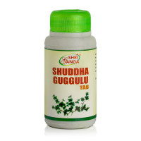 Шуддха Гуггул: для обмена веществ, 120 таб., производитель "Шри Ганга", Shuddha Guggulu Tab, 120 tabs., Sri Ganga Pharmacy
