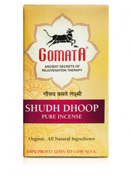 Благовония в конусах Шуддха, 30 г, производитель "Гомата", Shudh dhoop, 30 g, Gomata Products
