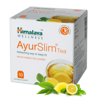Аюрведический чай для похудения Хималая, 10 пакетиков, AyurSlim Tea Himalaya, 10 packages
