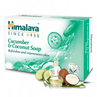 Мыло с огурцом и кокосом Хималая, 125г, Cucumber & Coconut Soap Himalaya, 125g