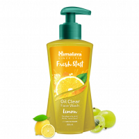 Очищающее средство для лица с лимоном Хималая, 200мл, Fresh Start Oil Clear Lemon Face Wash Himalaya, 200ml