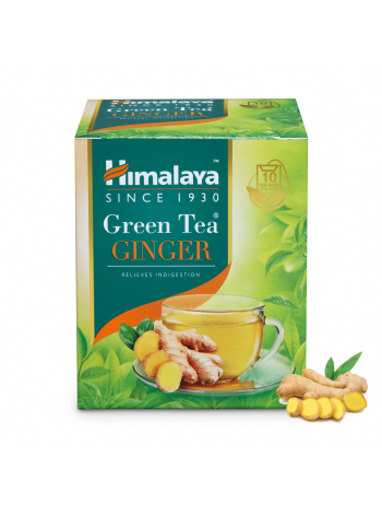 Зеленый чай Хималая с имбирем, 10 пак., Green Tea Ginger Himalaya 10bags