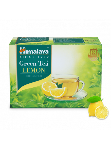 Зеленый чай Хималая с лимоном, 20 пак., Green Tea Lemon  Himalaya 20bags