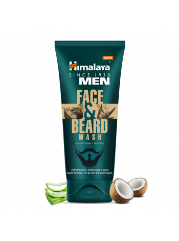 Моющее средство для лица и бороды Хималая, 40мл, Men Face and Beard Wash Himalaya, 40ml