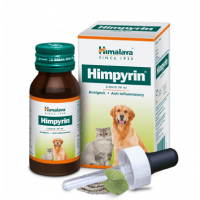 Химпирин: жаропонижающий и обезболивающий препарат для собак и кошек Хималая, 30мл, Himpyrin Himalaya, 30ml