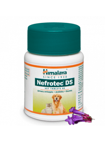 Нефротек ДС: препарат для мочеполовой системы собак и кошек Хималая, 60 таб., Nefrotec DS, Himalaya, 60 tab