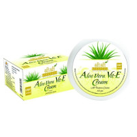 Крем Алое Вера Вит-Е, 100 г, производитель "Шри Шри Аюрведа", Aloe Vera Vit-E Cream, 100 g, Sri Sri Ayurveda