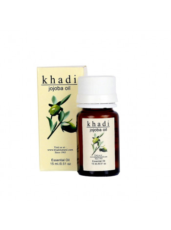 Эфирное масло для ароматерапии "Жожоба", 10 мл, производитель "Кхади", Essential Oil "Jojoba", Diffuser & Aroma Therapy, 10 ml, Khadi