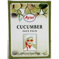 Маска для лица "Огуречная", 25 г, производитель "Айюр", Cucumber Cleanser Face Pack, 25 g, Ayur