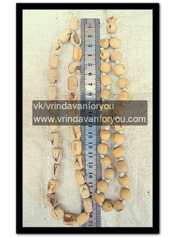 Четки Туласи 27, (27 бусин), L= 22 см (на фото слева) / Beads Tulasi 27, (27 beads), L = 22 cm (pictured left)