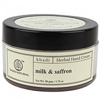 Крем для рук "Молоко и Шафран", 50 г, производитель "Кхади", Hand Cream "Milk & Saffron", 50 gm, Khadi