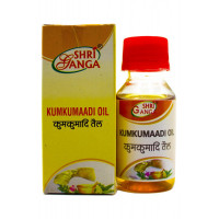 Масло Кумкумади, 50 г, производитель Шри Ганга; Kumkumaadi Oil, 50 g, Shri Ganga