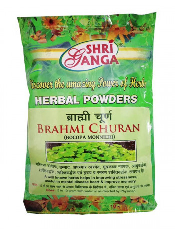 Брахми Чурна, 100 г, производитель Шри Ганга; Brahmi Churna, 100 g, Shri Ganga