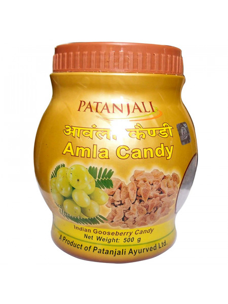 Амла сушеная в цукатах, 500 г, Патанджали; Amla Candy, 500 g, Patanjali