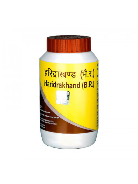 Харидракханда для лечения простуды, кашля, кожных проблем, 100 г, Патанджали; Haridrakhand, 100 g, Patanjali
